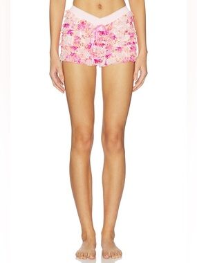 FREE PEOPLE Feeling for Lace Ruffle Shorts